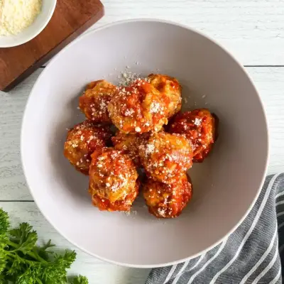 All Natural Italian-Style Chicken Meatballs